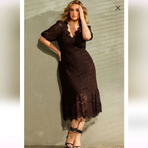 NWT Estelle Lucca Lace Cocktail Dress - Picture 6 of 6